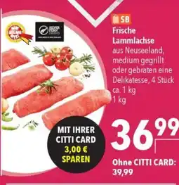 CITTI Markt SB Frische Lammlachse Angebot