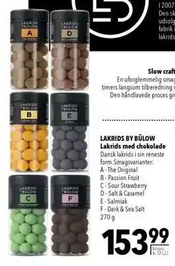 CITTI Markt LAKRIDS BY BÜLOW Lakrids med chokolade Angebot