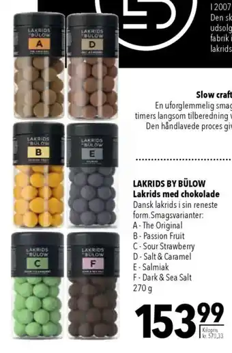 CITTI Markt LAKRIDS BY BÜLOW Lakrids med chokolade Angebot
