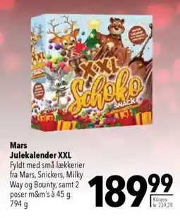 CITTI Markt Mars Julekalender XXL Angebot