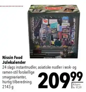 CITTI Markt Nissin Food Julekalender Angebot