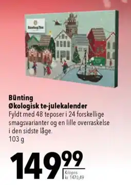 CITTI Markt Bünting Økologisk te-julekalender Angebot