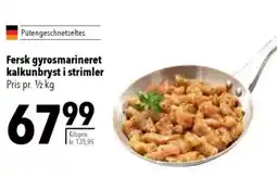 CITTI Markt Fersk gyrosmarineret kalkunbryst i strimler Angebot