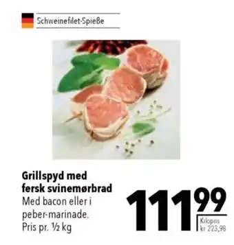 CITTI Markt Grillspyd med fersk svinemørbrad Angebot