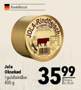 CITTI Markt Jola Oksekød Angebot