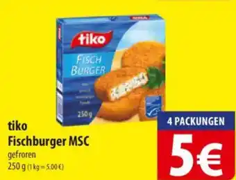 Famila Nord Ost tiko Fischburger MSC Angebot