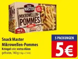 Famila Nord Ost Snack Master Mikrowellen-Pommes Angebot