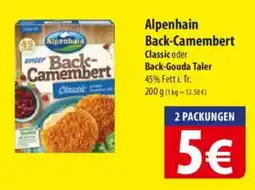 Famila Nord Ost Alpenhain Back-Camembert Classic oder Back-Gouda Taler Angebot