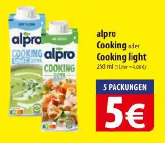 Famila Nord Ost alpro Cooking oder Cooking light Angebot