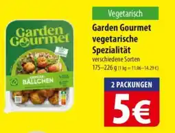 Famila Nord Ost Garden Gourmet vegetarische Spezialität Angebot