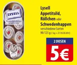 Famila Nord Ost verschiedene Sorten Schwedenhappen Angebot