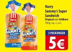 Famila Nord Ost Harry Sammy's Super Sandwich Original oder Vollkorn Angebot
