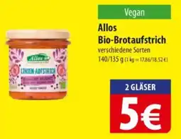 Famila Nord Ost Allos Vegan Bio-Brotaufstrich Angebot