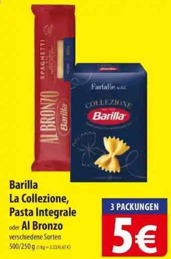 Famila Nord Ost Barilla La Collezione, Pasta Integrale oder Al Bronzo Angebot