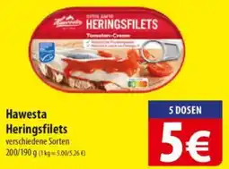 Famila Nord Ost Hawesta Heringsfilets Angebot