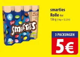Famila Nord Ost smarties Rolle 4er Angebot