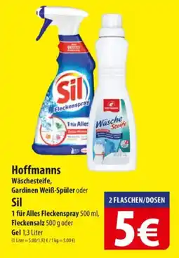 Famila Nord Ost Hoffmanns Wäschesteife, Gardinen Weiß-Spüler oder Sil 1 für Alles Fleckenspray, Fleckensalz oder Gel Angebot