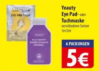 Famila Nord Ost Yeauty Eye Pad- oder Tuchmaske 1er/2er Angebot