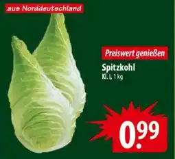 Famila Nord Ost Spitzkohl Angebot
