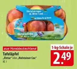 Famila Nord Ost Tafeläpfel ,,Elstar" oder „Holsteiner Cox" Angebot