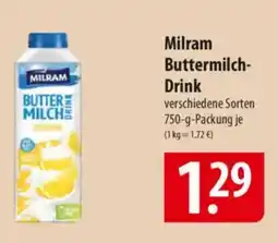 Famila Nord Ost Milram Buttermilch- Drink Angebot