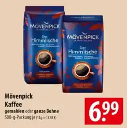 Famila Nord Ost Mövenpick Kaffee gemahlen oder ganze Bohne Angebot