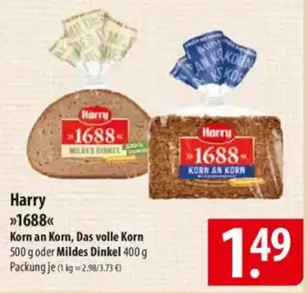 Famila Nord Ost Harry 1688 Korn an Korn, Das volle Korn oder Mildes Dinkel Angebot