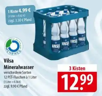 Famila Nord Ost Vilsa Mineralwasser Angebot