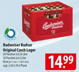 Famila Nord Ost Budweiser Budvar Original Czech Lager Angebot