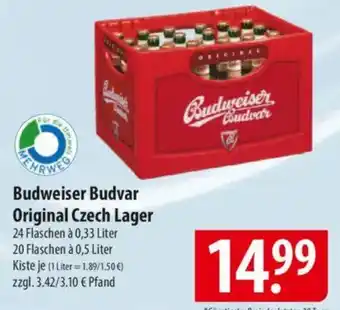 Famila Nord Ost Budweiser Budvar Original Czech Lager Angebot