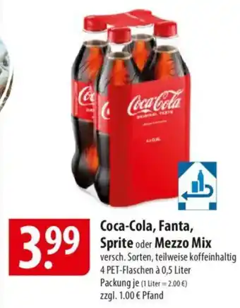 Famila Nord Ost Coca-Cola, Fanta, Sprite oder Mezzo Mix Angebot