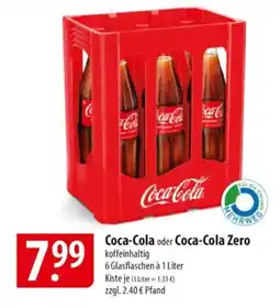 Famila Nord Ost Coca-Cola oder Coca-Cola Zero Angebot