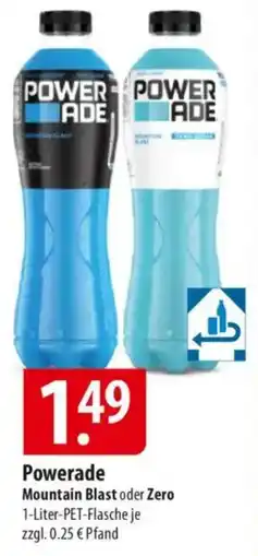 Famila Nord Ost Powerade Mountain Blast oder Zero Angebot