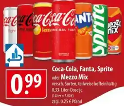 Famila Nord Ost Coca-Cola, Fanta, Sprite oder Mezzo Mix Angebot