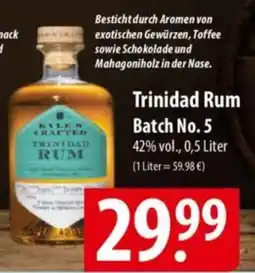 Famila Nord Ost Trinidad Rum Batch No. 5 Angebot