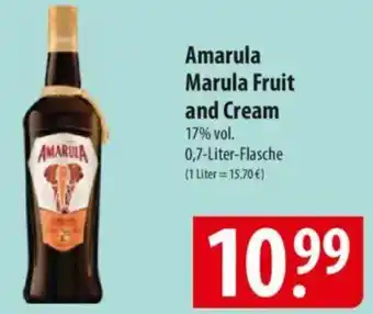 Famila Nord Ost Amarula Marula Fruit and Cream Angebot