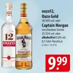 Famila Nord Ost ouzo12, Ouzo Gold oder Captain Morgan Angebot