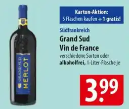 Famila Nord Ost Südfrankreich Grand Sud Vin de France Angebot