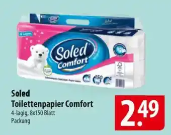 Famila Nord Ost Soled Toilettenpapier Comfort Angebot