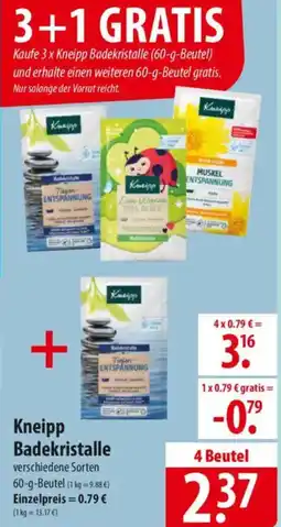 Famila Nord Ost Kneipp Badekristalle Angebot