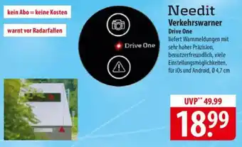 Famila Nord Ost Needit Verkehrswarner Drive One Angebot