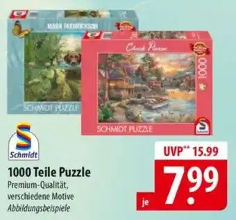 Famila Nord Ost Schmidt 1000 Teile Puzzle Angebot