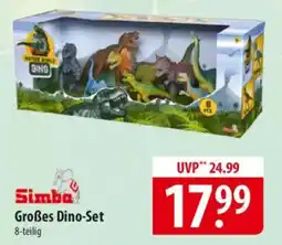 Famila Nord Ost Simba Großes Dino-Set 8-teilig Angebot