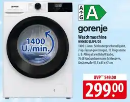 Famila Nord Ost gorenje Waschmaschine WNHEI74SAPS/DE Angebot