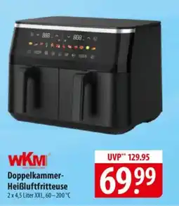 Famila Nord Ost WKM Doppelkammer- Heißluftfritteuse Angebot
