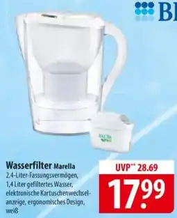 Famila Nord Ost BRITA Wasserfilter Marella Angebot