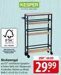 Famila Nord Ost KESPER Nischenregal Angebot