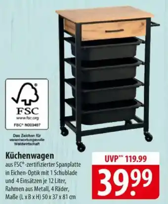 Famila Nord Ost Küchenwagen Angebot