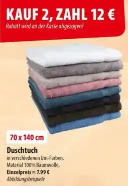 Famila Nord Ost Duschtuch 70 x 170 cm Angebot