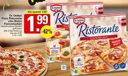 WEZ Dr. Oetker Pizza Ristorante oder Bistro Flammkuchen Angebot